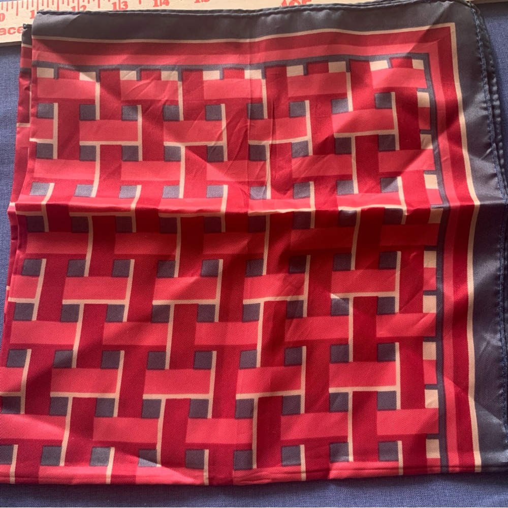 Silk Scarf Neckerchief Size 21 inch
